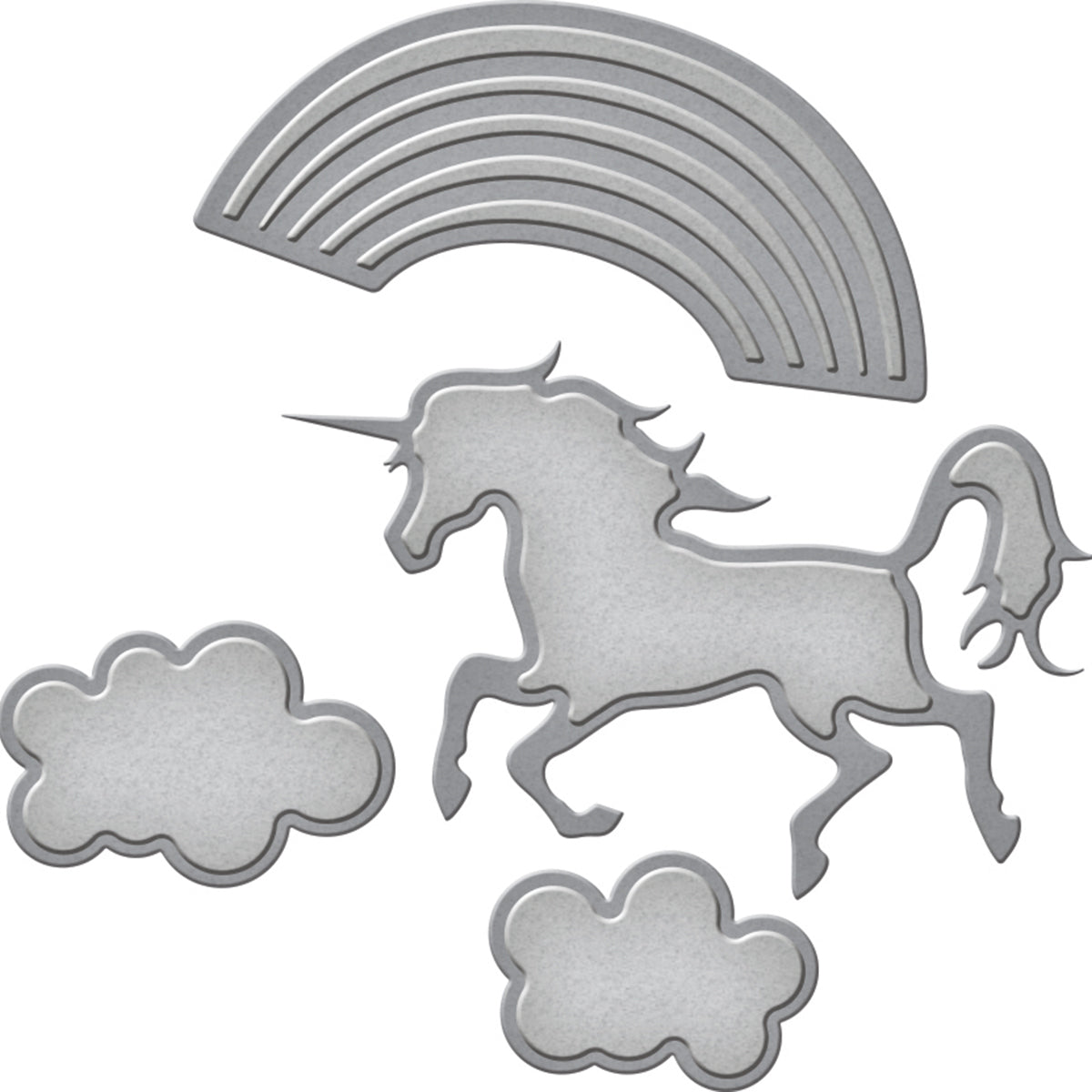 Spellbinders Shapeabilities Die D-Lites - Unicorn Fantasy