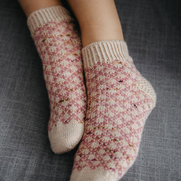 Rhubarb and Custard Socks