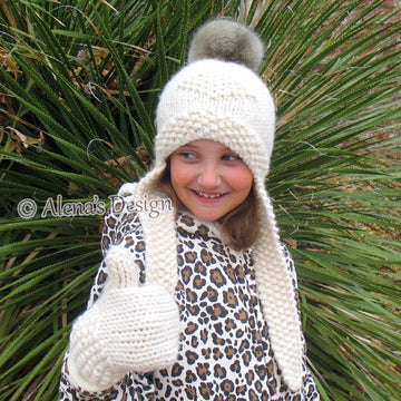 Diamond Earflap Hat