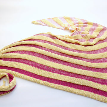 Strickanleitung - STRIPES No.1 - Dreieckstuch - No.105