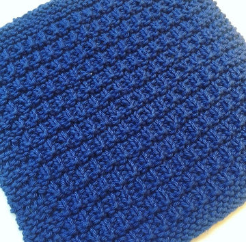 Hurdle Stitch Dishcloth