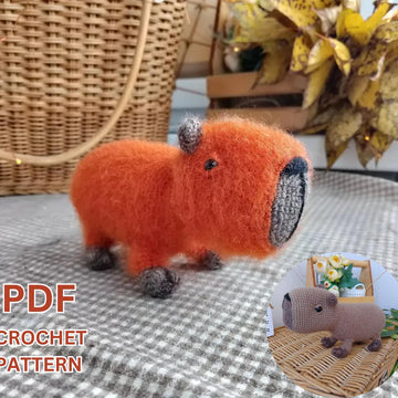Capybara Amigurumi Toy