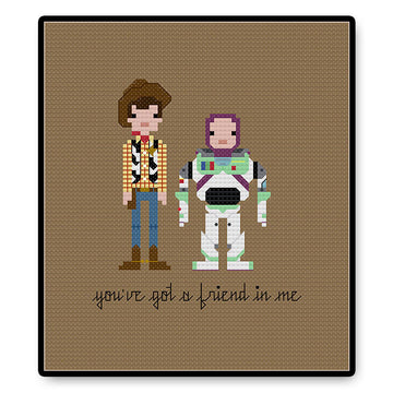 You've Got a Friend - PDF Cross Stitch Pattern