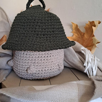 Mushroom Bobble Basket