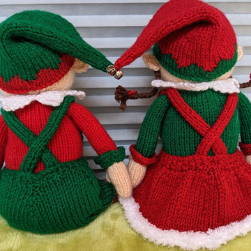 Holly and Jolly the cheeky elves