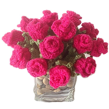 A Valentine's Day Posy of Roses