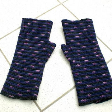 Spiral Crochet Mitts