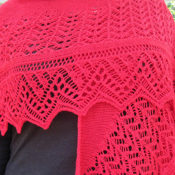 MuckleRow Long Wingspan Shawl