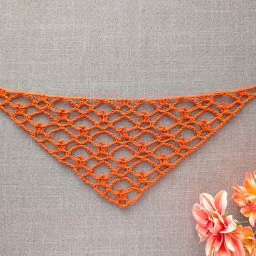 Crochet Bandana/Shawl Pattern/Chart #61