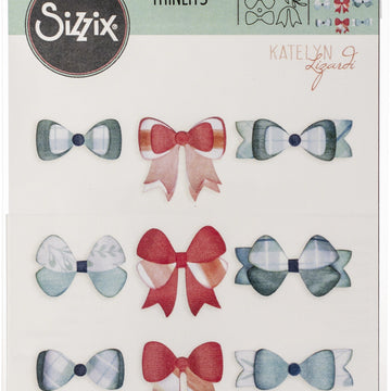 Sizzix Thinlits Dies By Katelyn Lizardi - Bows, Mix & Match