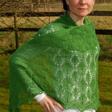 Verdant shawl