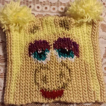 Sack Beanie - Miss Piggy Inspired