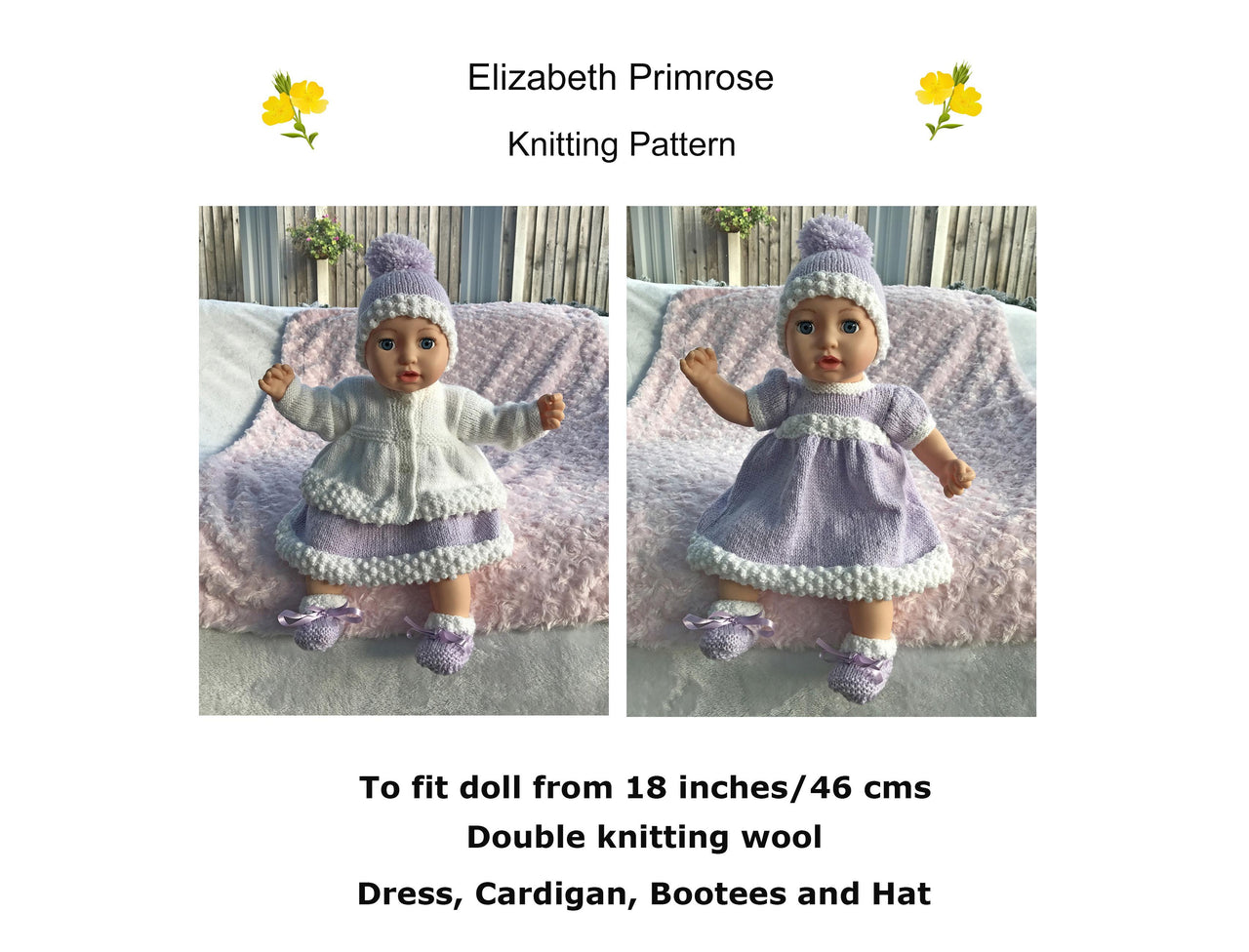P109 Dolls Dress Set
