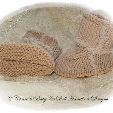 Fashion Boots 0-6m Baby or 16-24” doll