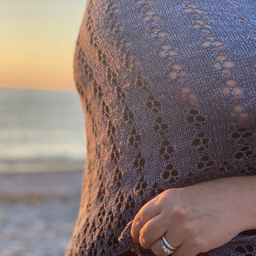 Diamond Cascade Shawl