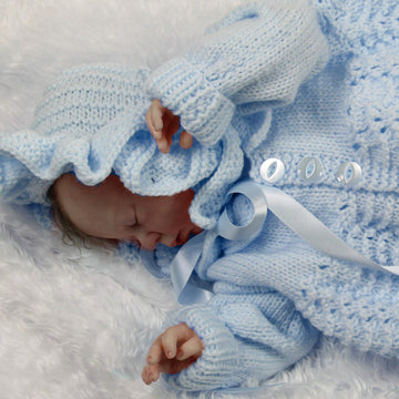 Ribbon & Roses Set Knitting Pattern #27