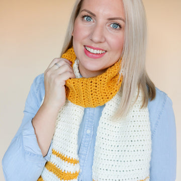 Honey Mustard Scarf