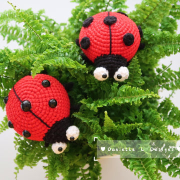 Ladybug amigurumi pattern