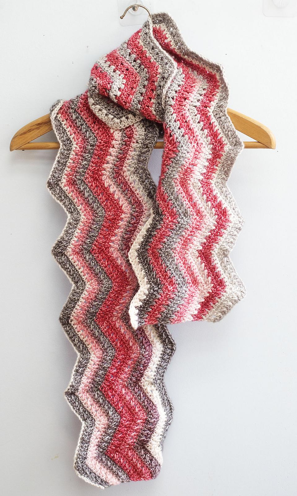 Two Variation Chevron Scarf