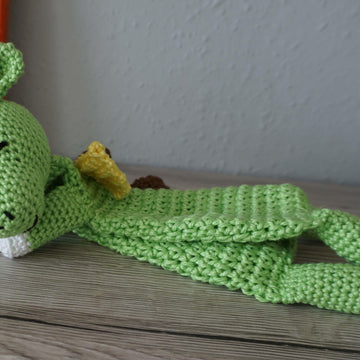 Crochet Pattern Cuddle Cloth Dragon Draco!