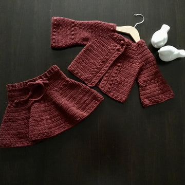 Juliet Baby Girl Jacket & Skirt Set N 463