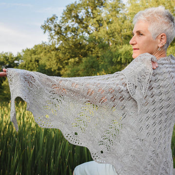 Wing-'o-the-Moth Shawl or Scarf