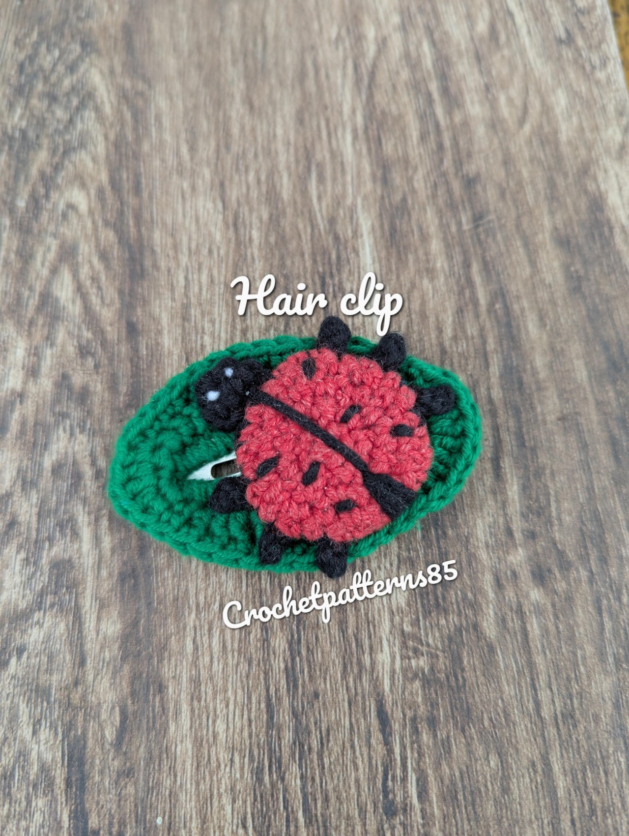 Ladybug1  Hair Clip English-US