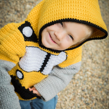 Big Rigs for Little Kids Hoodies