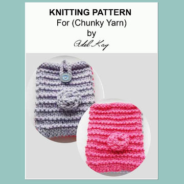 Yanna DS Lite Holder Bag Tote Purse Pouch Case Corsage Crochet Loop Knitting Pattern by Adel Kay