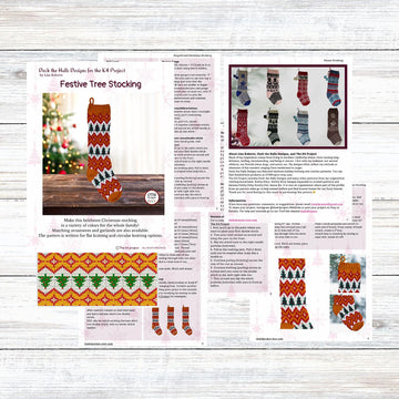 Festive Trees Stocking