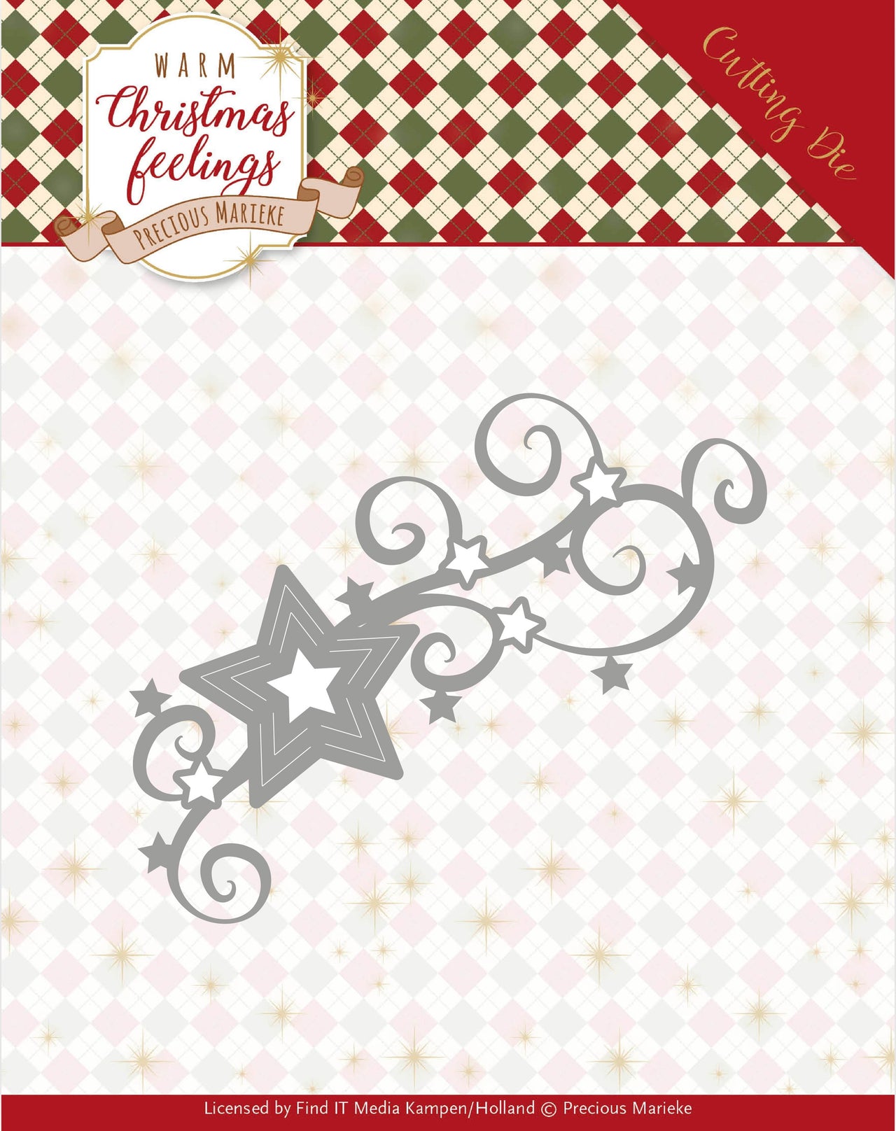 Find It Trading Precious Marieke Die - Christmas Swirl, Warm Christmas Feelings