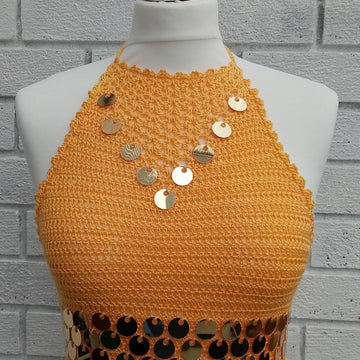 Boho Halter Top
