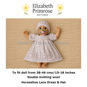 Horseshoe Lace Dress & Hat P54