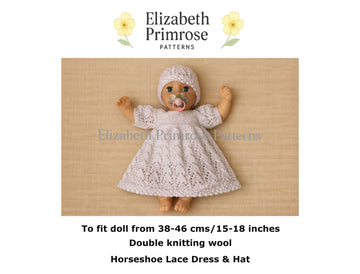 Horseshoe Lace Dress & Hat P54