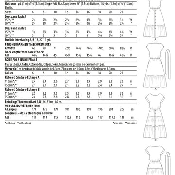 Butterick Misses' Dresses B6722 - Sewing Pattern