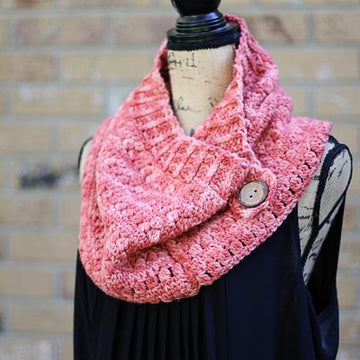 Clearwater Beach Buttoned Cowl