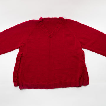 Snuggly V-Neck Sweater - Free Knitting Pattern For Women in Paintbox Yarns Baby DK