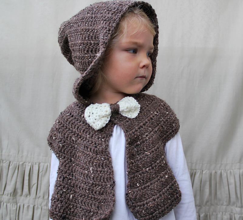 The Cora Hooded Capelet