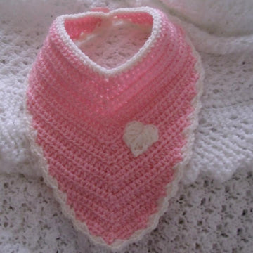 Bandana Shaped Dribble Bib