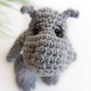 Crochet hippo pattern