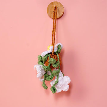 Daffodil Basket Car Hanging