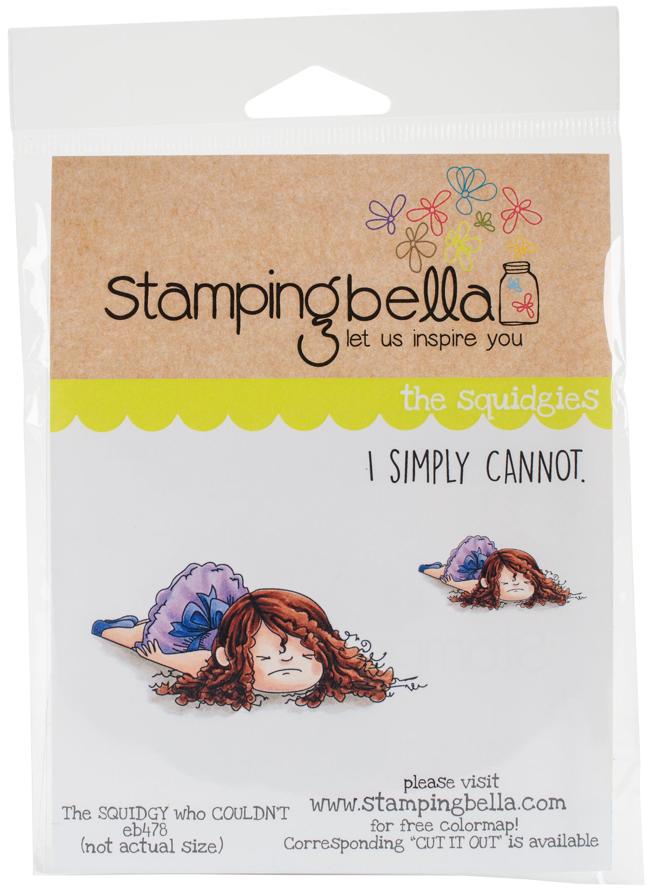 Stamping Bella Cling Stamps - Squidgy Who Couldn't
