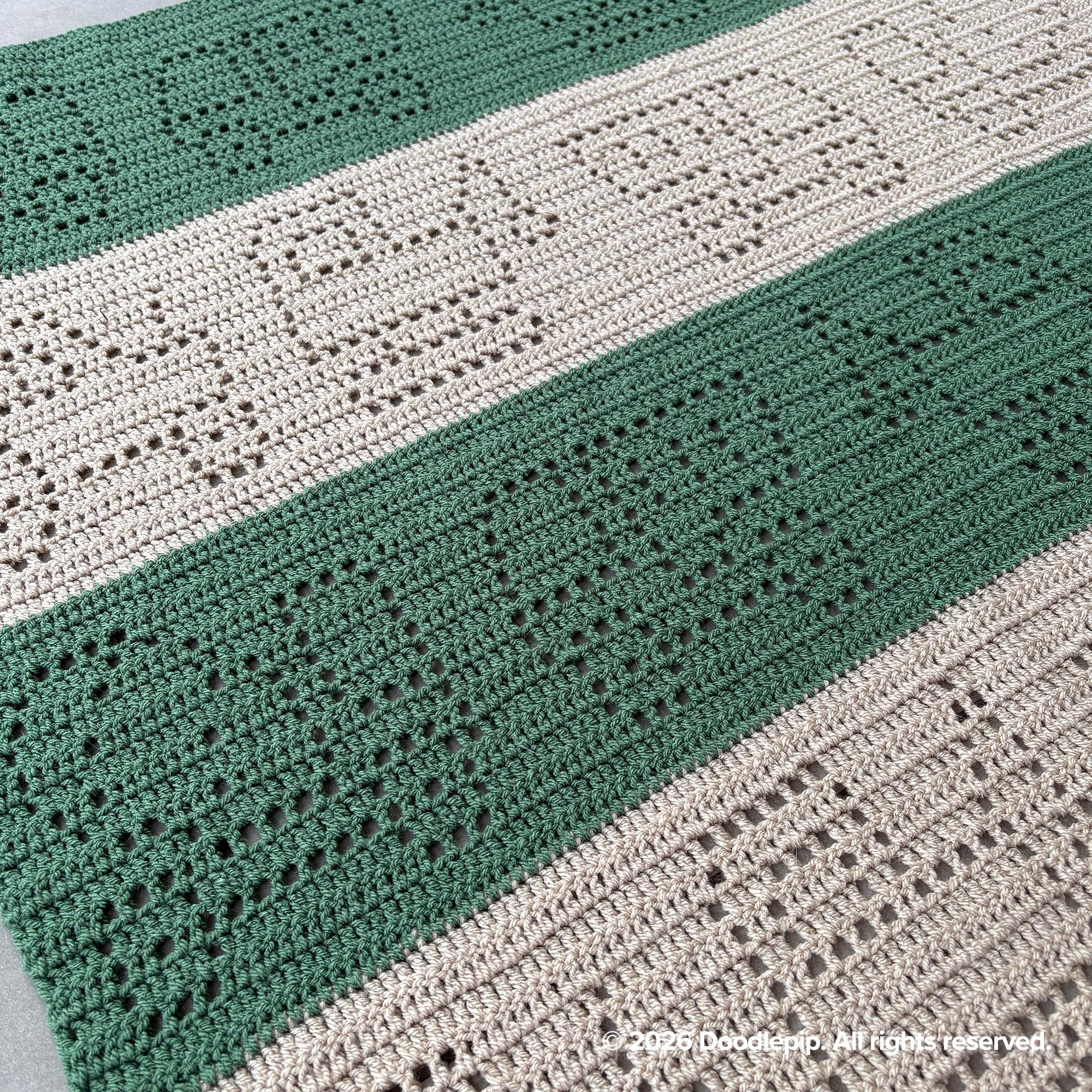 Truck Digger Filet Crochet