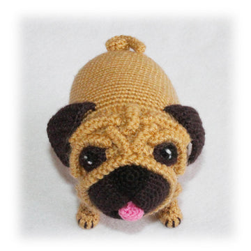 Dog Puppy Pug Crochet Pattern