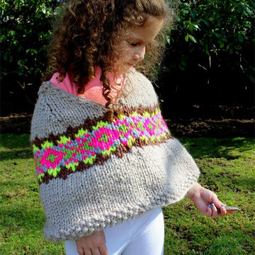 Fair Isle Capelet