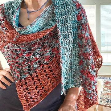 Five Wise Owls shawl