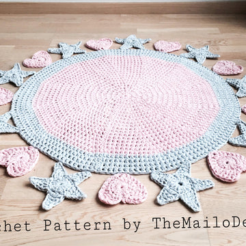 Crochet Pattern - Valentine Rug