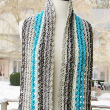 Ocean Waves Scarf