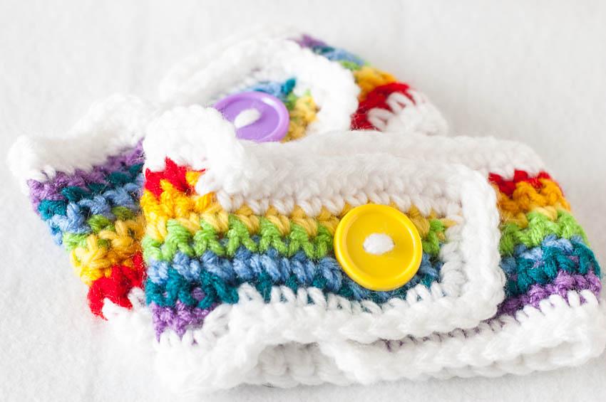 Rainbow Mug Cozy