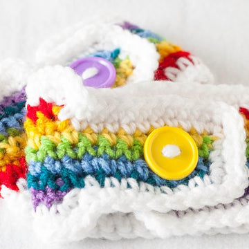 Rainbow Mug Cozy